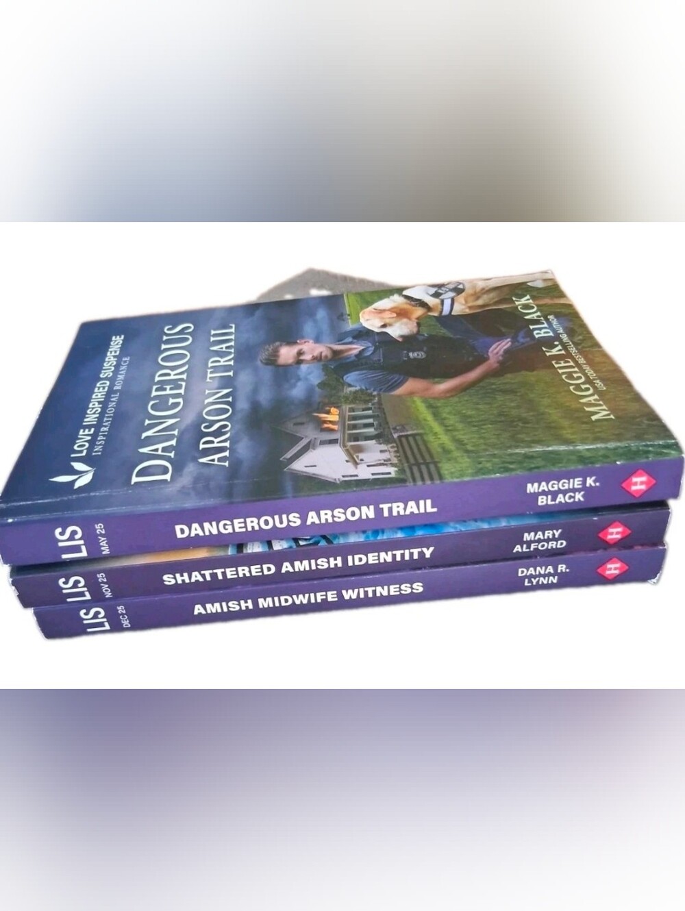 Love Inspired Suspence Inspirational Romance, Lot Of 3 Books 2025